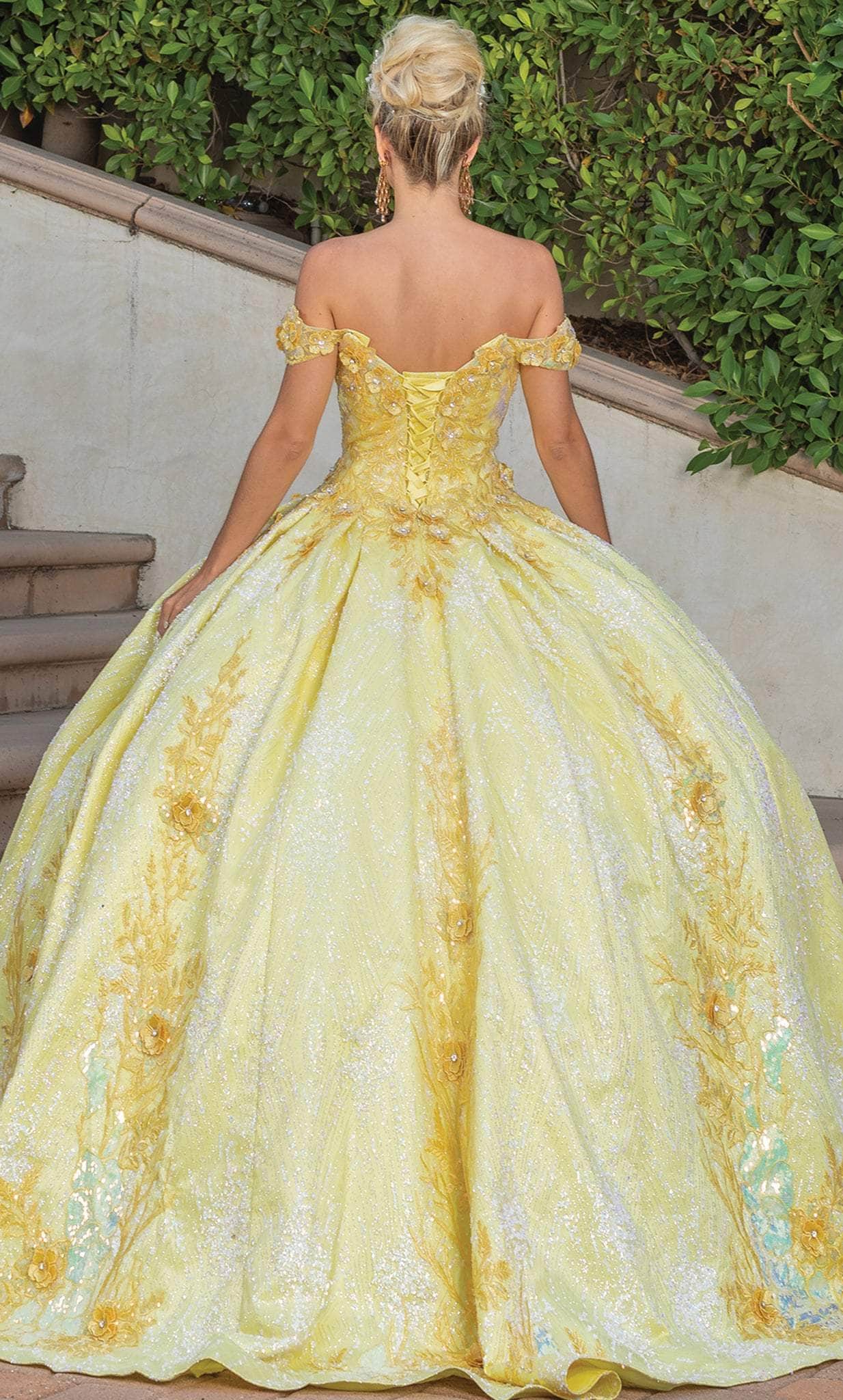 Dancing Queen 1772 - Off Shoulder Pleated Ballgown – Couture Candy