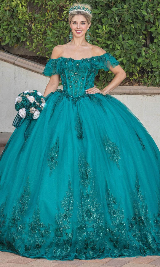 Dancing Queen 1794 - Off Shoulder Corset Ballgown