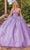 Dancing Queen 1813 - Strapless Applique Ballgown Ball Gowns XS / Lilac