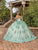 Dancing Queen 1818 - Floral Off Shoulder Ballgown Special Occasion Dress