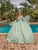 Dancing Queen 1819 - Illusion Sleeve Floral Ballgown Special Occasion Dress