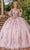 Dancing Queen 1821 - Off Shoulder Glitter Ballgown Ball Gowns