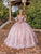 Dancing Queen 1821 - Off Shoulder Glitter Ballgown Special Occasion Dress