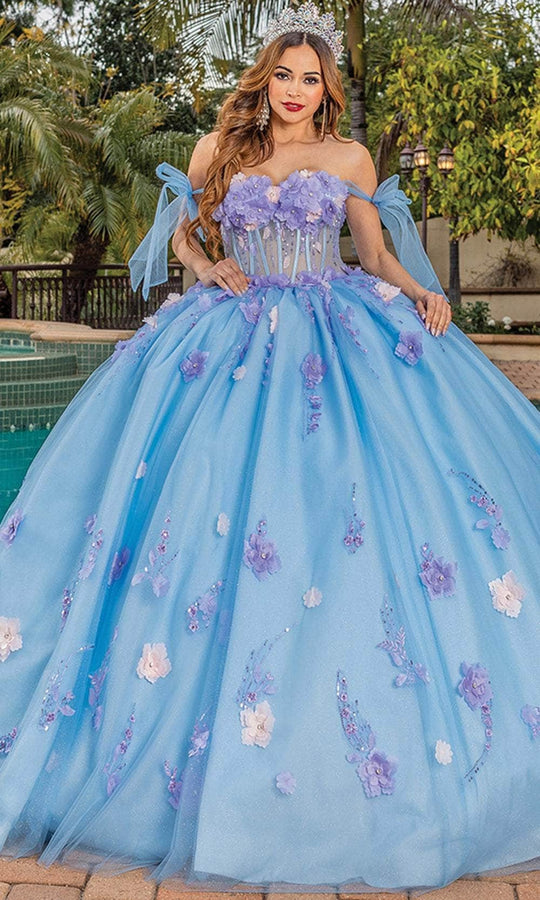 Dancing Queen 1825 - Floral Festooned Ballgown