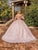 Dancing Queen 1825 - Floral Festooned Ballgown Special Occasion Dress