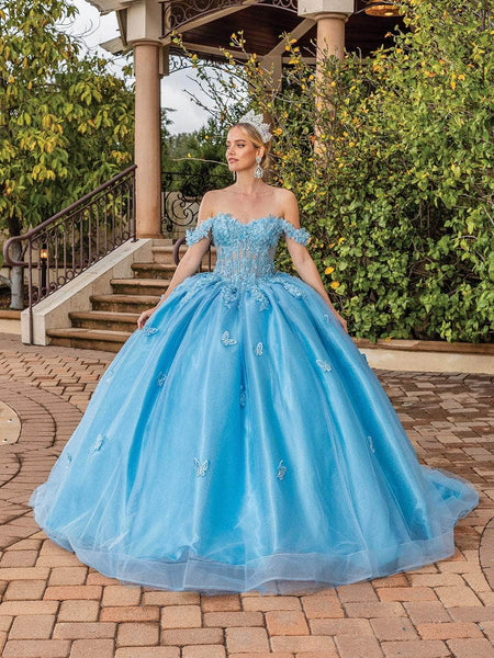baby blue quince dress Quinceanera Dress Light Pastel Blue | Girl Dress Light Pastel Blue