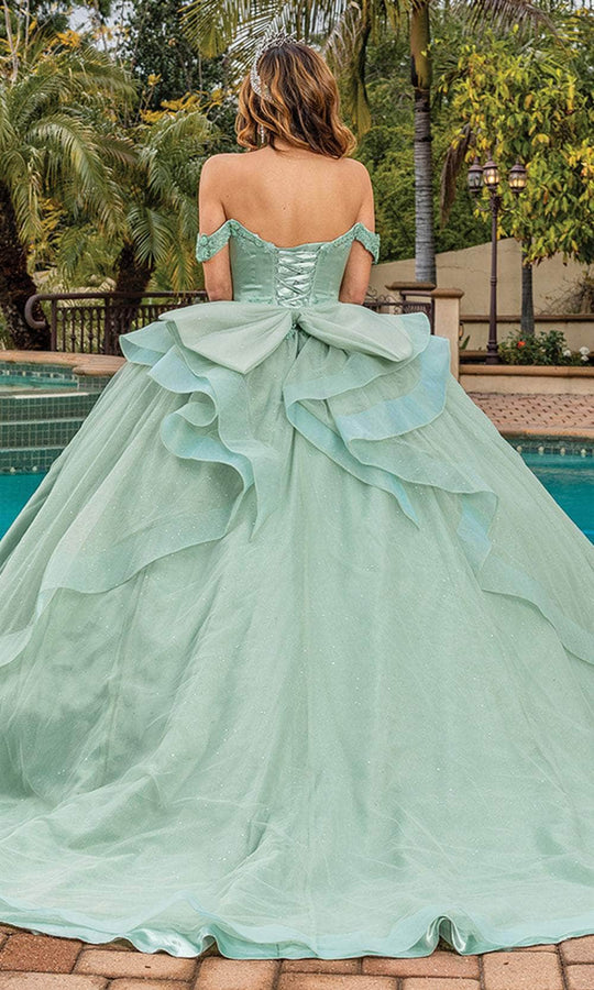 Dancing Queen 1833 - Bow Accent Sweetheart Ballgown