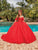 Dancing Queen 1849 - Glittered Off Shoulder Ballgown Special Occasion Dress