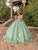 Dancing Queen 1856 - Side Strap Floral Ballgown Special Occasion Dress