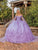 Dancing Queen 1860 - Floral V Cutout Ballgown Special Occasion Dress