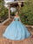 Dancing Queen 1867 - Sheer Corset Applique Ballgown Special Occasion Dress