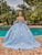 Dancing Queen 1871 - Puff Sleeves Floral Ballgown Special Occasion Dress