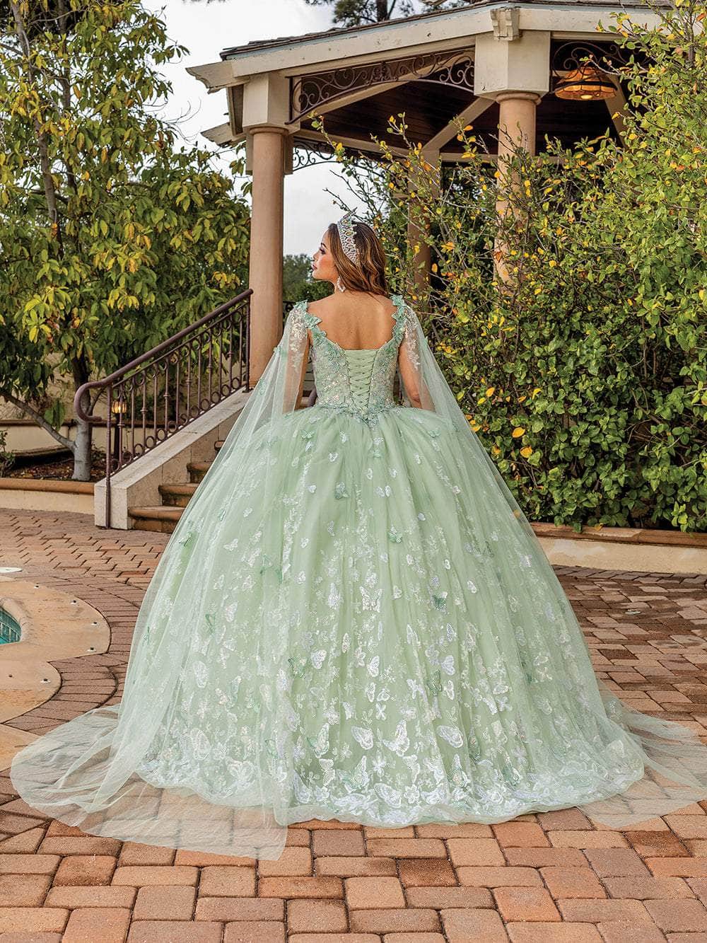 Ball Gown Quinceanera Dress Light Green - Cheap Prom Dress,Evening Dress &  Wedding Dress online|Isueer