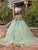 Dancing Queen 1880 - Twin Sheer Cape Embroidered Ballgown Special Occasion Dress