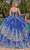 Dancing Queen 1881 - Metallic Embroidered Tiered Ballgown Ball Gowns