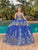 Dancing Queen 1881 - Metallic Embroidered Tiered Ballgown Special Occasion Dress