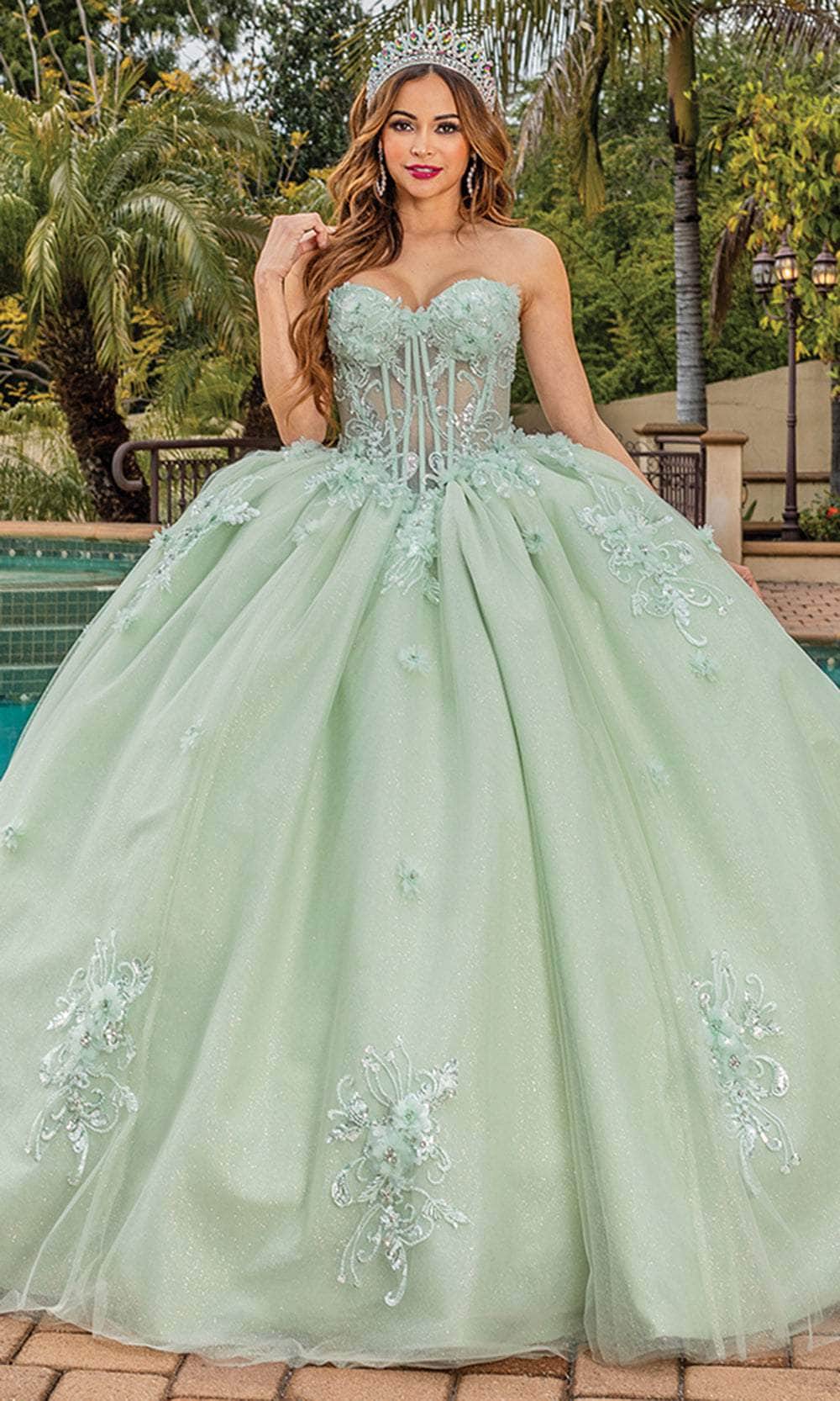Dancing Queen 1893 - Off Shoulder Floral Ballgown Couture Candy Dancing Queen 1893 - Off Shoulder Floral Ballgown Couture Candy