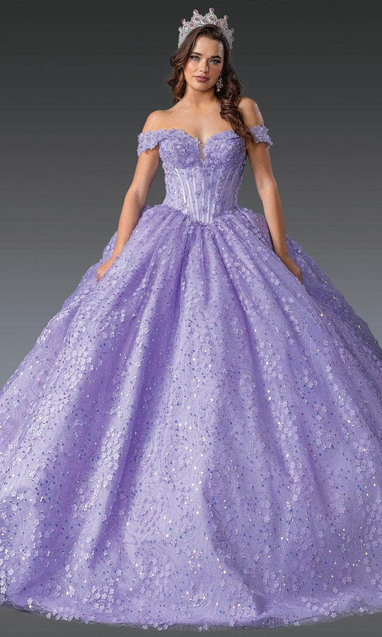 Dancing Queen 1901 - Sweetheart Ballgown with 3D Floral Applique