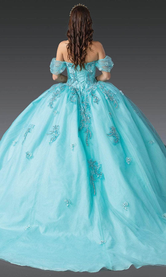 Dancing Queen 1903 - Beaded Embroidered Sweetheart Ballgown