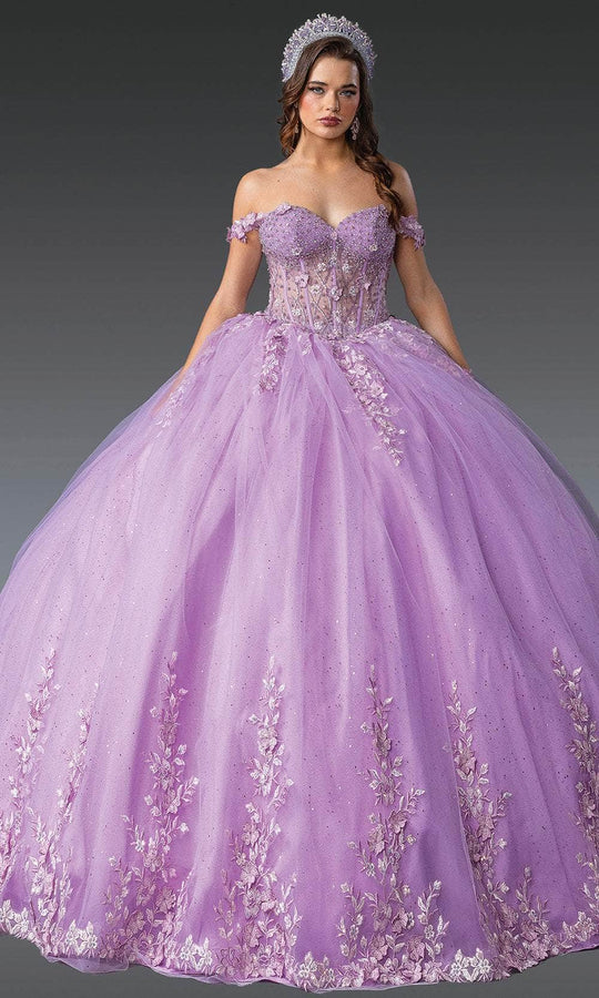 Dancing Queen 1955 - Off Shoulder Beaded Embroidered Ballgown