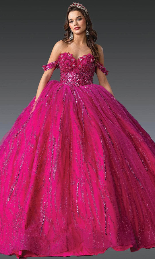 Dancing Queen 1957 - Glitter Bodice Off Shoulder Ballgown