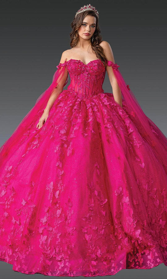 Dancing Queen 1960 - Butterfly Embroidered Tulle Ballgown