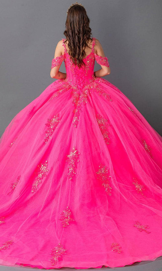 Dancing Queen 1983 - Beaded Bodice Off Shoulder Ballgown