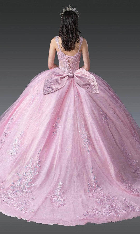 Dancing Queen 1989 - Sleeveless Lace Appliqued Ballgown