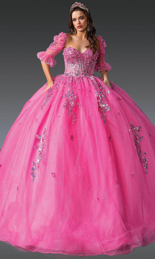 Dancing Queen 1995 - Strapless Sweetheart Sequin Lace Ballgown