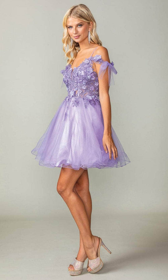 Dancing Queen 3339 - Bow Tied Cocktail Dress