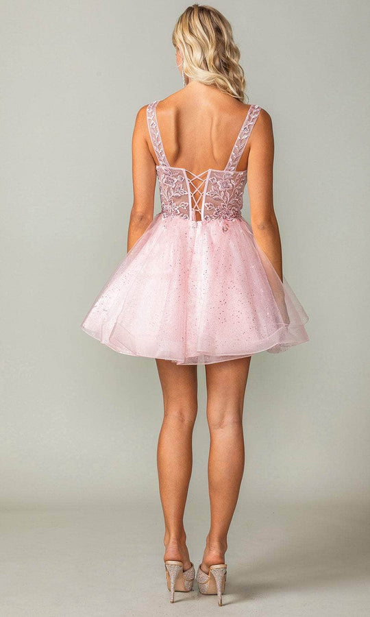 Dancing Queen 3390 - Beaded Lace Cocktail Dress