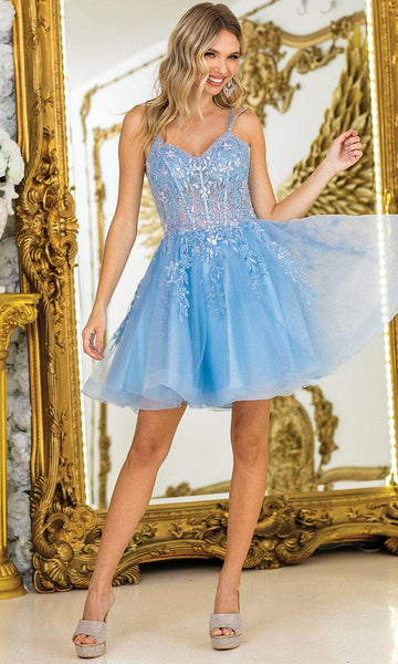 Blue Homecoming Dresses - Royal, Navy, Baby, Dark, & Light Couture Candy Blue Homecoming Dresses - Royal, Navy, Baby, Dark, & Light Couture Candy