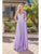 Dancing Queen 4262 - Sleeveless Satin A-Line Prom Dress Prom Dresses XS / Lilac