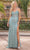 Dancing Queen 4339 - Sweetheart Prom Gown With Slit Long Dress XS / Sage