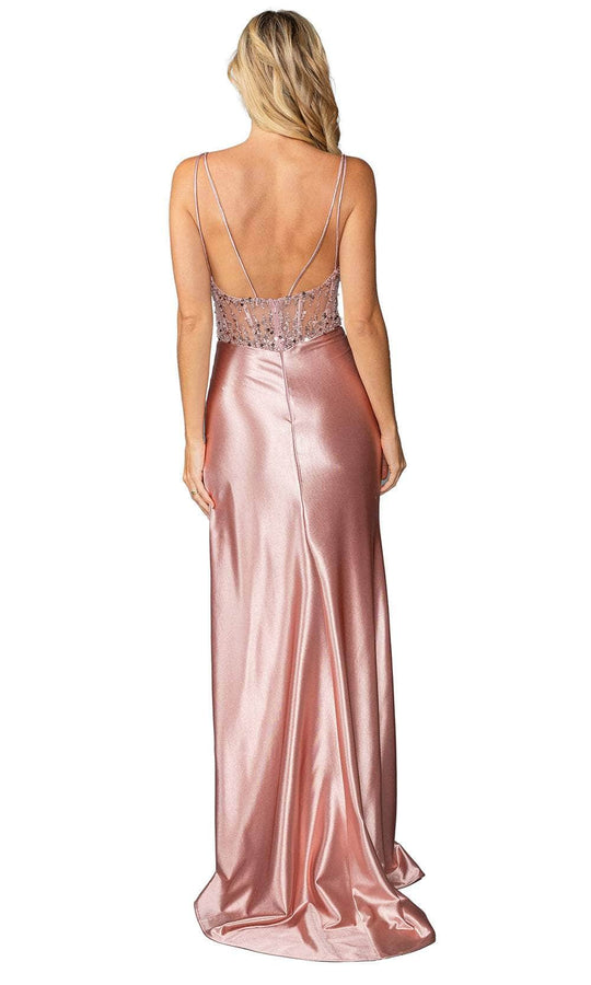 Dancing Queen 4432 - Sequin Corset Prom Dress
