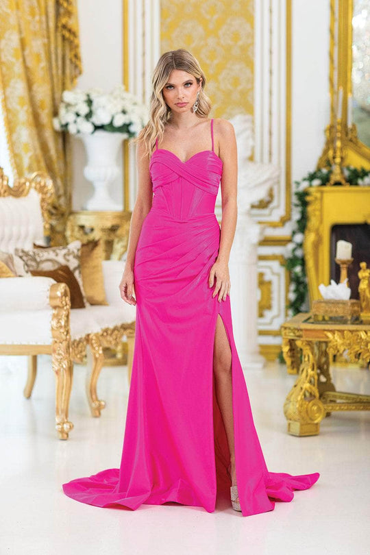 Dancing Queen 4456 - Sweetheart Sleeveless Prom Gown