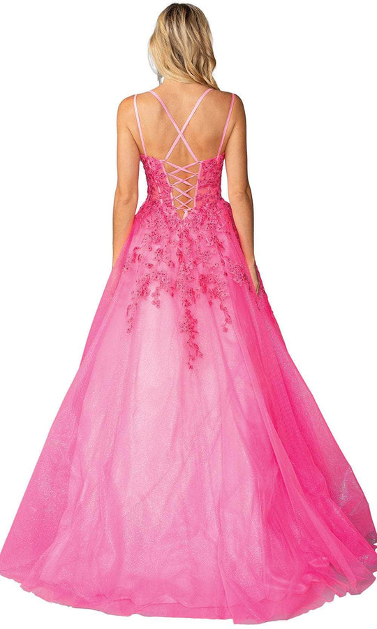 Dancing Queen 4459 - Sleeveless Double Strap Ballgown
