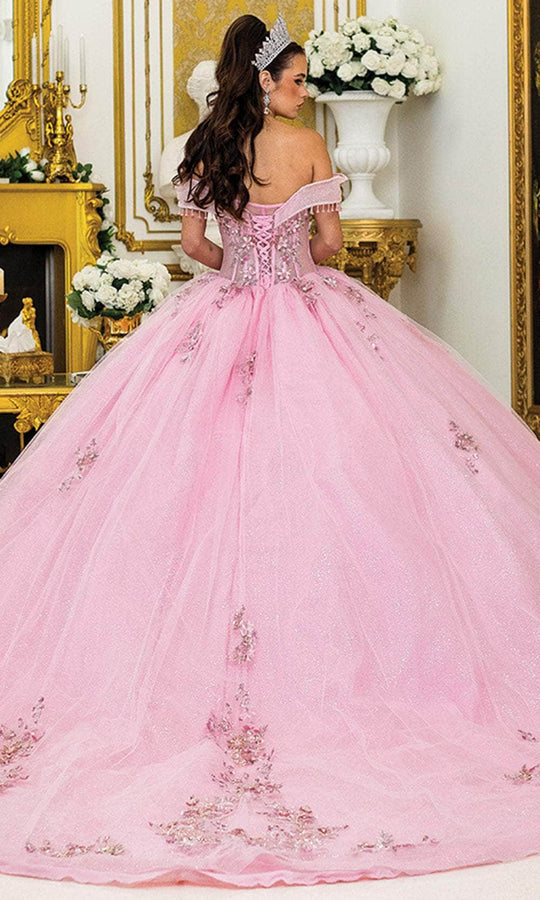 Dancing Queen 5001 - Sweetheart Floral Embellished Ballgown