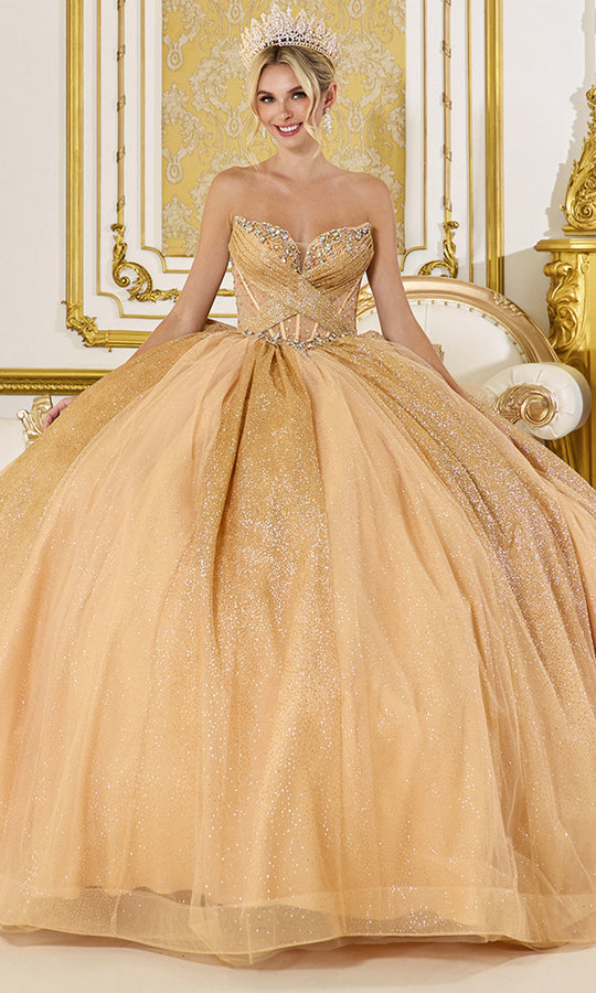 Dancing Queen 5078 - Sweetheart Embellished Quinceanera Dress