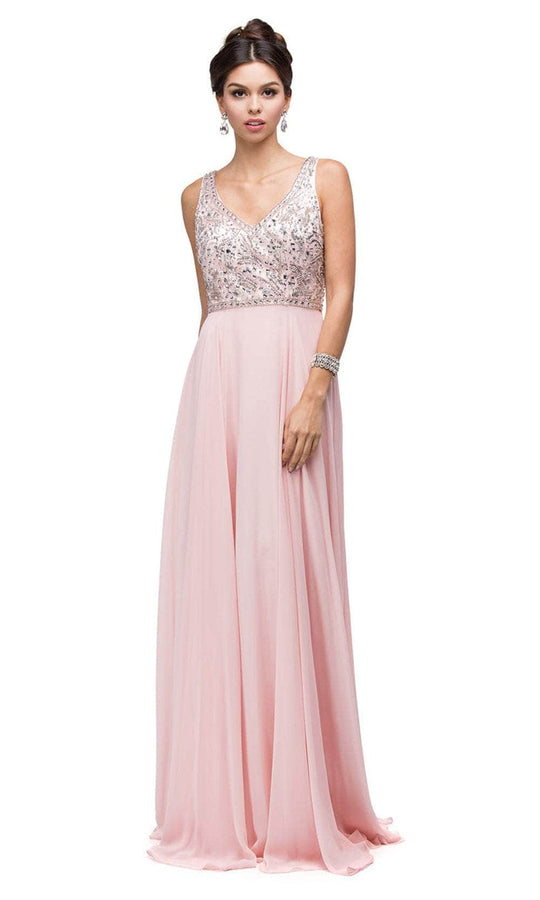 Dancing Queen 9589 - Crystal Bodice Long Gown