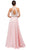 Dancing Queen 9591 - Beaded High Halter Prom Gown Prom Dresses