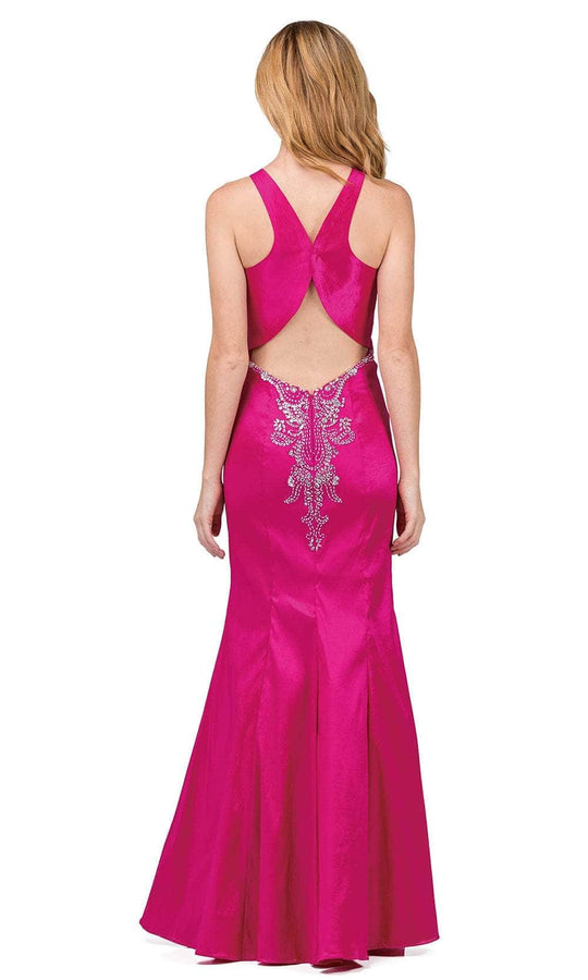 Dancing Queen 9943 - Beaded Ornate Mermaid Prom Gown