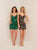 Dave & Johnny 10792 - Sequin Lace Up Cocktail Dress Cocktail Dresses