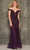 Dave & Johnny 11002 - Off-Shoulder Sequin Prom Gown Special Occasion Dress