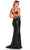 Dave & Johnny 11279 - Bandeau Back Embellished Prom Gown Special Occasion Dress