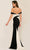 Dave & Johnny 11295 - Off Shoulder Color Block Prom Gown Special Occasion Dress