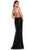 Dave & Johnny 11302 - One Shoulder Strappy Prom Gown Special Occasion Dress