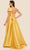 Dave & Johnny 11337 - Bow Accented One Shoulder Formal Gown Special Occasion Dress