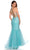 Dave & Johnny 11372 - Lace-Up Back Sleeveless Prom Gown Special Occasion Dress