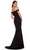 Dave & Johnny 11399 - Cold Shoulder Fitted Bodice Prom Gown Special Occasion Dress